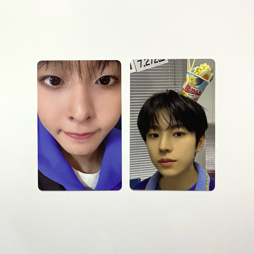 PHOTOCARD RIKU YUSHI NCT WISH KatoPOPCUTE JEWEL CASE GROUP VER.