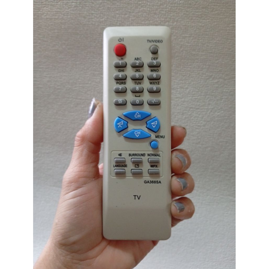 SHARP GA368SA 368 ALEXANDER CRT TV REMOTE