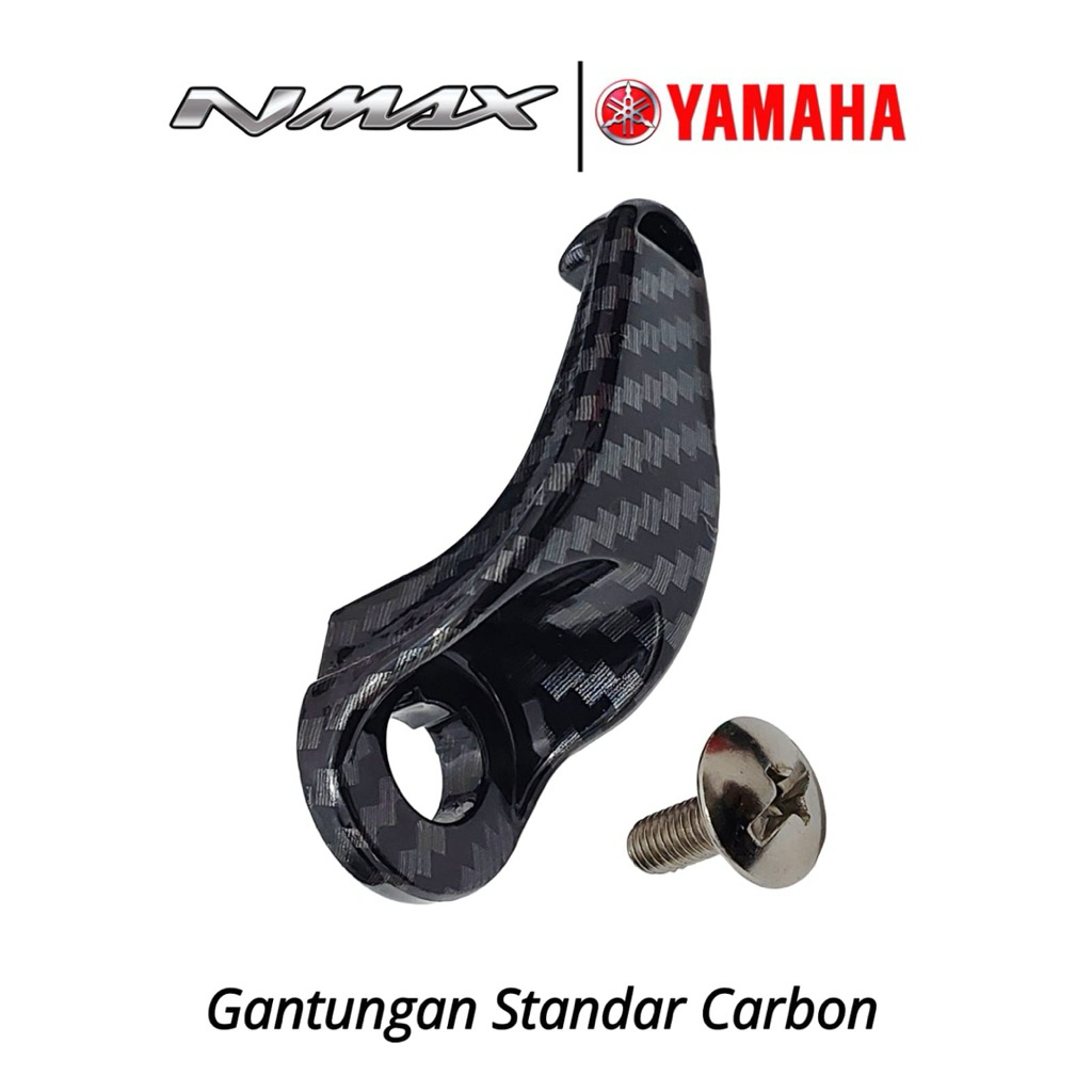 GANTUNGAN HONDA YAMAHA CARBON AUTOMATIC MOTORCYCLE GOODS HANGERS CARBON GOODS HANGERS