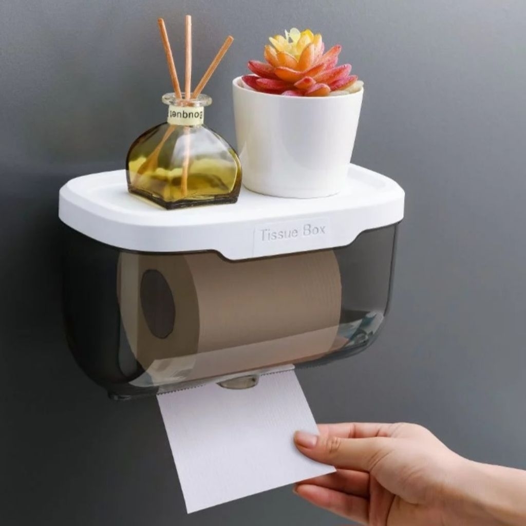 LYNS - TOILET TISSUE HOLDER / TOILET TISSUE BOX / BATHROOM TISSUE HOLDER