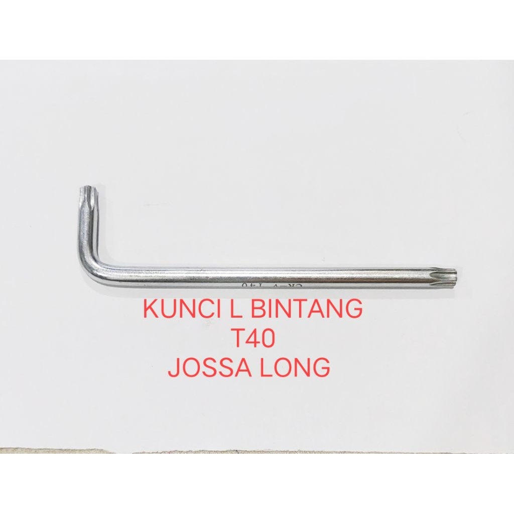 JOSSA STAR L KEY T40 LONG / JOSSA RETAIL STAR L KEY T40 LONG