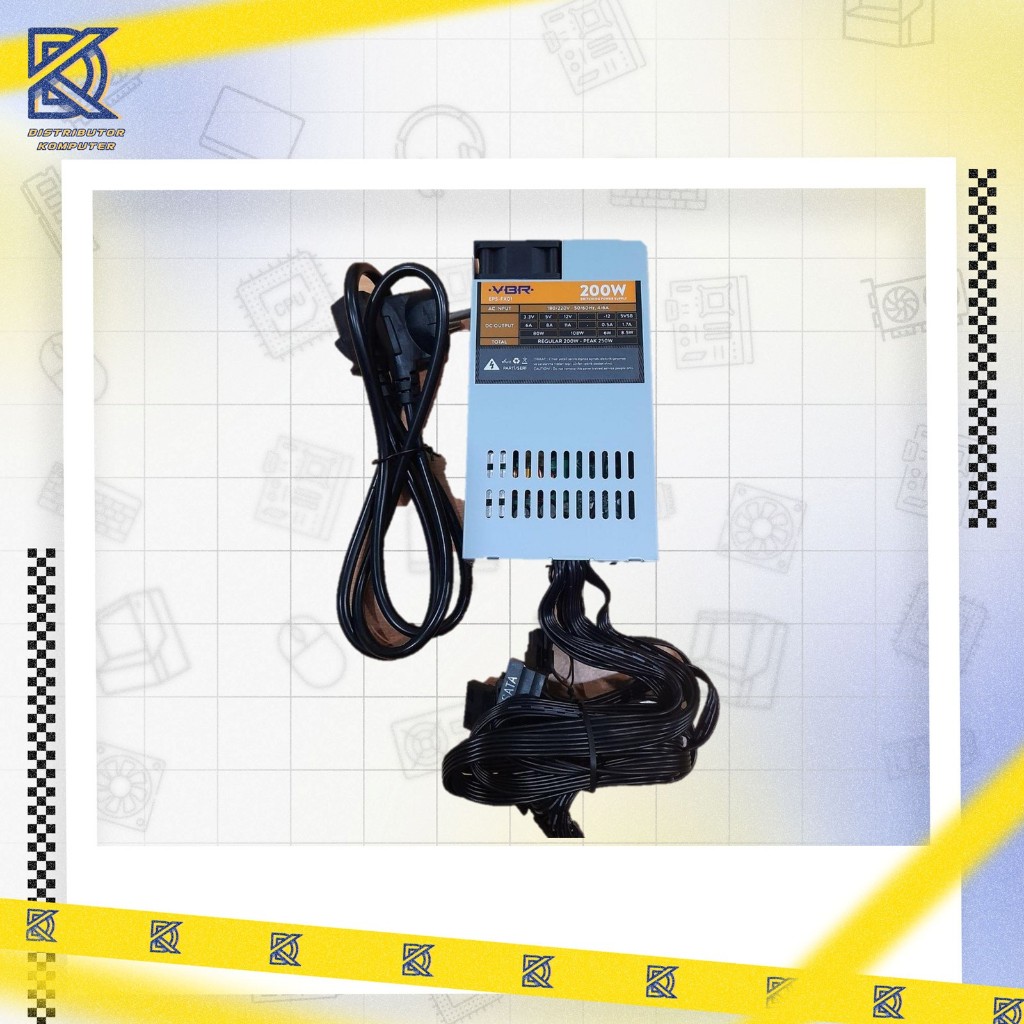VBR POWER SUPPLY FLEX 200W - PSU MINI ITX