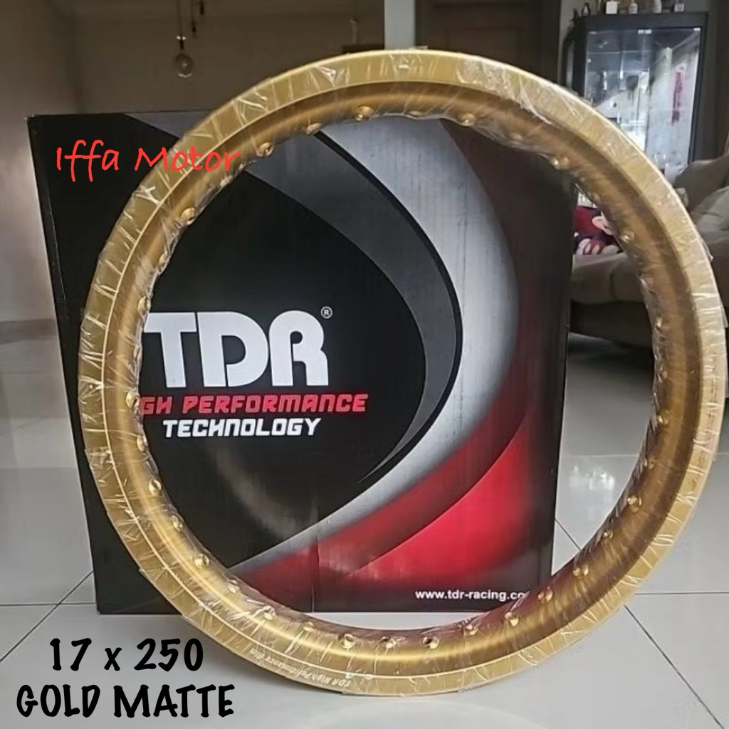 ขอบ W Shape 17x250 MATTE Gold 17-250