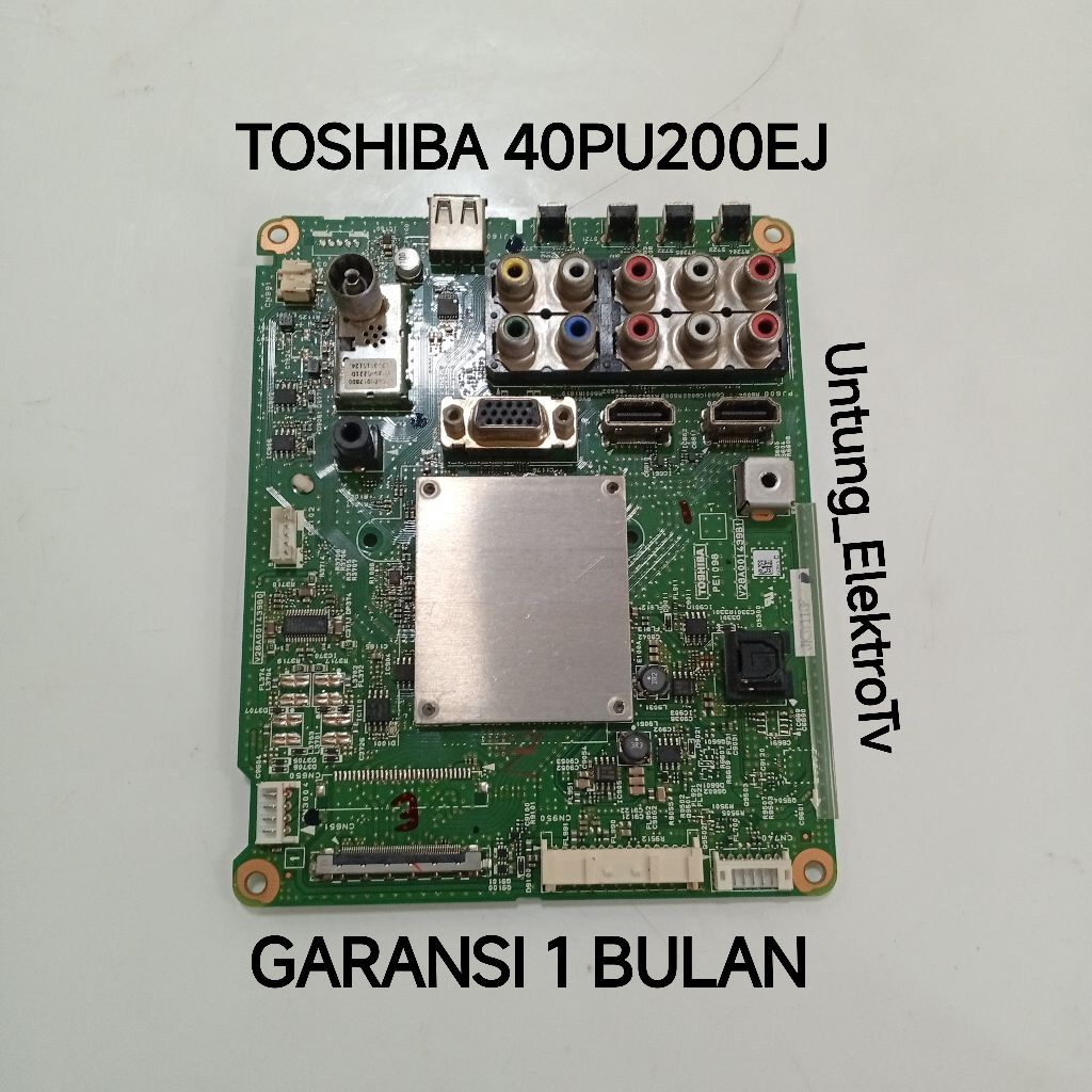 MESIN MB TV LED TOSIBA 40PU200EJ เมนบอร์ด-MOBO-MOODUL TV MACHINE LES TOSIBA 40PU200EJ