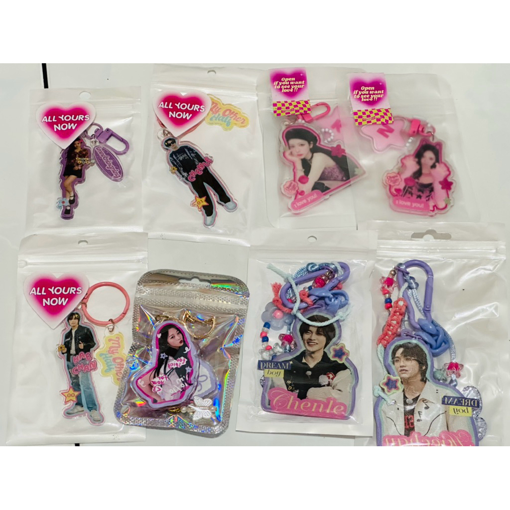 WTS KEYCHAIN AESPA NCT DREAM