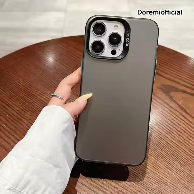 กรณี IMD HYBRID PLATE SILVER BLACK HARD สําหรับ OPPO A1K A3 A3S A3X A5 A5i A5 2025 A5X A6 A6C A6S A6