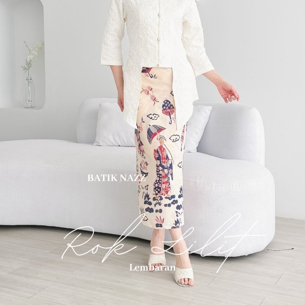 Mbok Jamu Wrap Skirt Paris Material Wrap Skirt Wrap Cloth Wrap Skirt - NAZZ BATIK Sheet Wrap Skirt