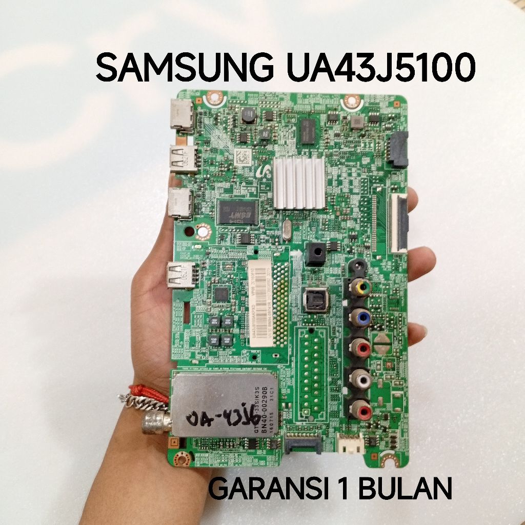 MESIN MB TV SAMSUNG UA43J5100 Ma iNBOARD-MOBO-MODUL SAMSUNG LED TV MACHINE UA43J5100
