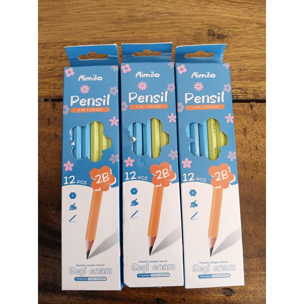 2B 4 IN COLOR PENCIL