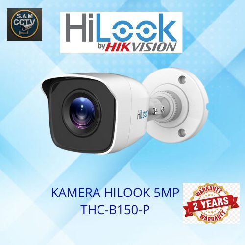 Hilook กล้องกล้องวงจรปิดกลางแจ้ง 5MP THC-B150P Hilook ดั้งเดิม By Hikvision
