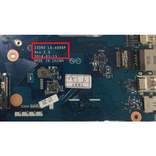 IC BIOS HP 14-r019TU ZS040 LA-A995P Rev 2.0