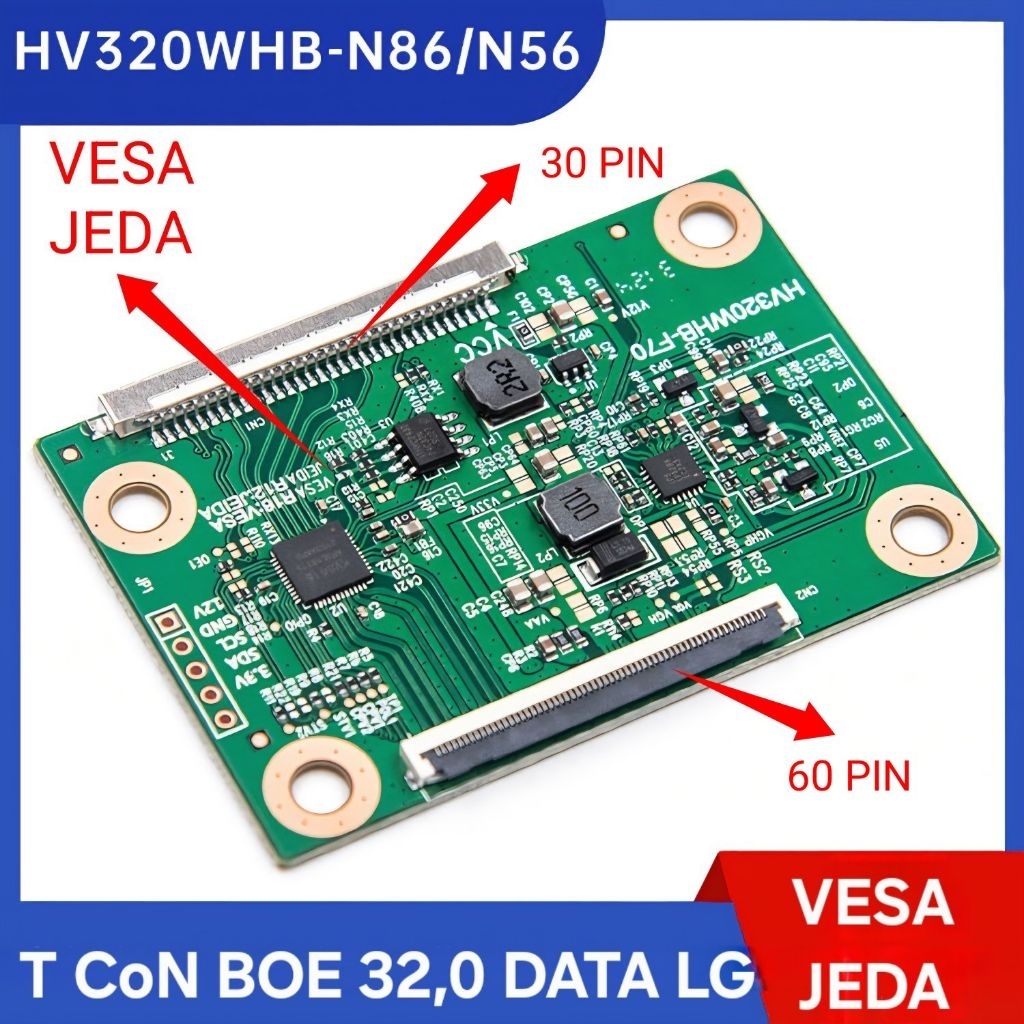 T CON BOE ใหม่ HV320WHB-N81 N56/N86