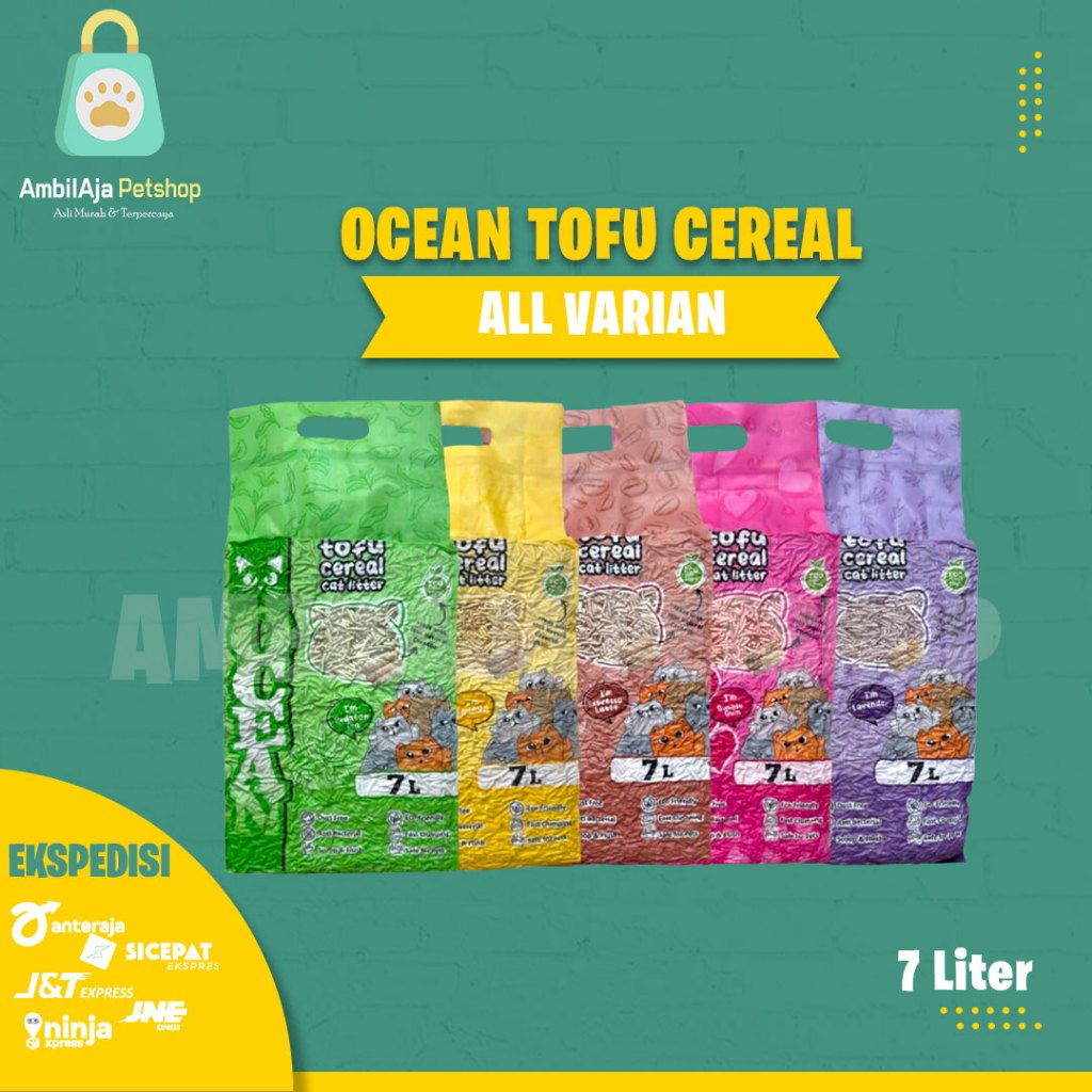 OCEAN TOFU CEREAL Ocean Tofu ซีเรียลแมว 7L