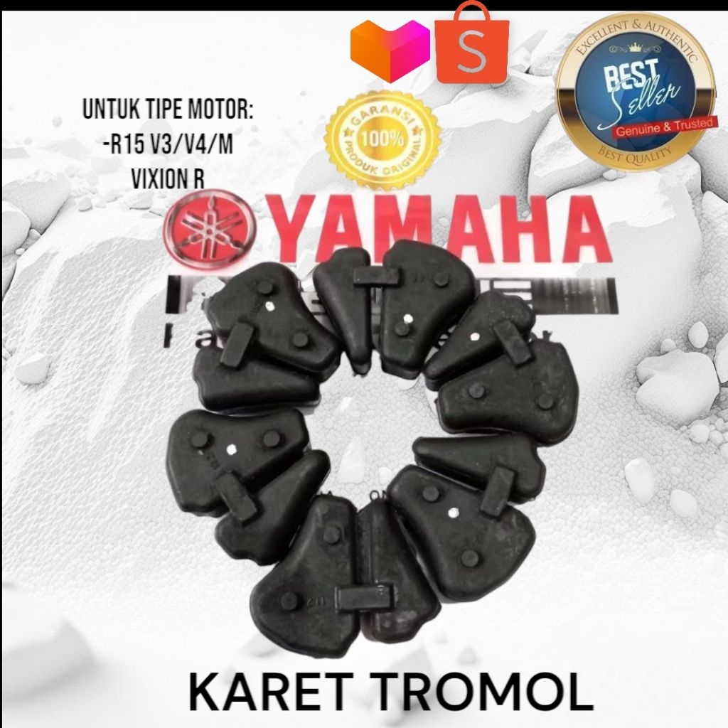 ✓ YAMAHA USD R15 VVA V3 DRUM RUBBER - VIXION R (2018)- MT15 - XSR 155 - R 15 V3 ขึ้นลงด้านข้าง