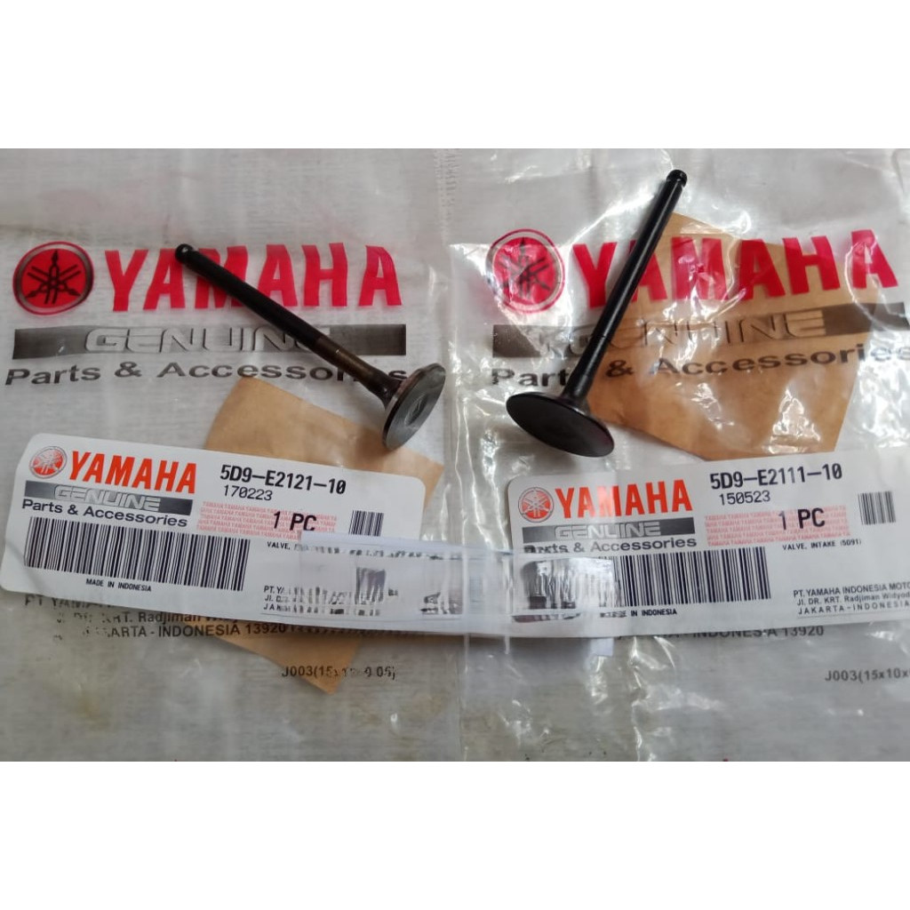 5D9-E2111-10 5D9-E212-10 ชุดวาล์ว Yamaha Vega ZR YGP ORI