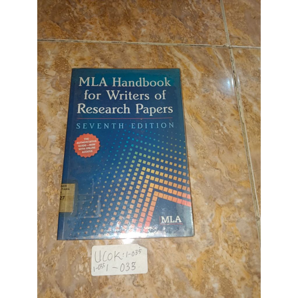 MLA คู่มือสําหรับนักข้อมือของกระดาษวิจัย