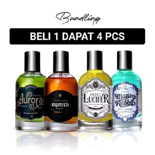 (gratis ongkir)parfum Aurora,Lucifer,rabbit moon,british SDH paking dus