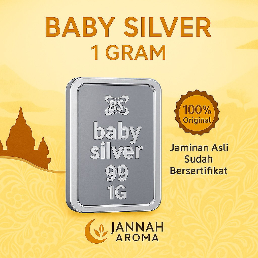Baby Silver Precious Metal Pure Silver Bars Original Fine Silver 1 กรัม