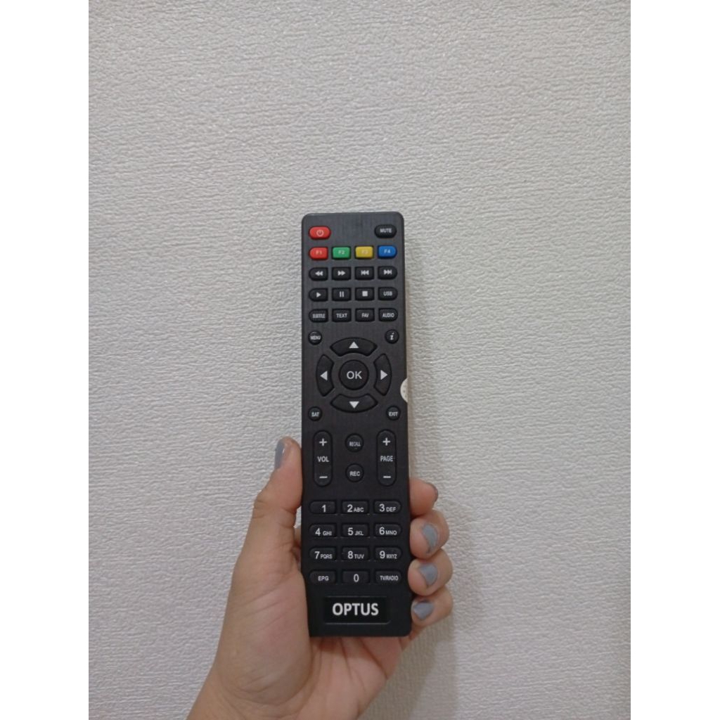KVISION GOL OPTUS 66 HD MNC Group RCTI Parabolic Remote โดยไม่ต้องการตั้งค่า