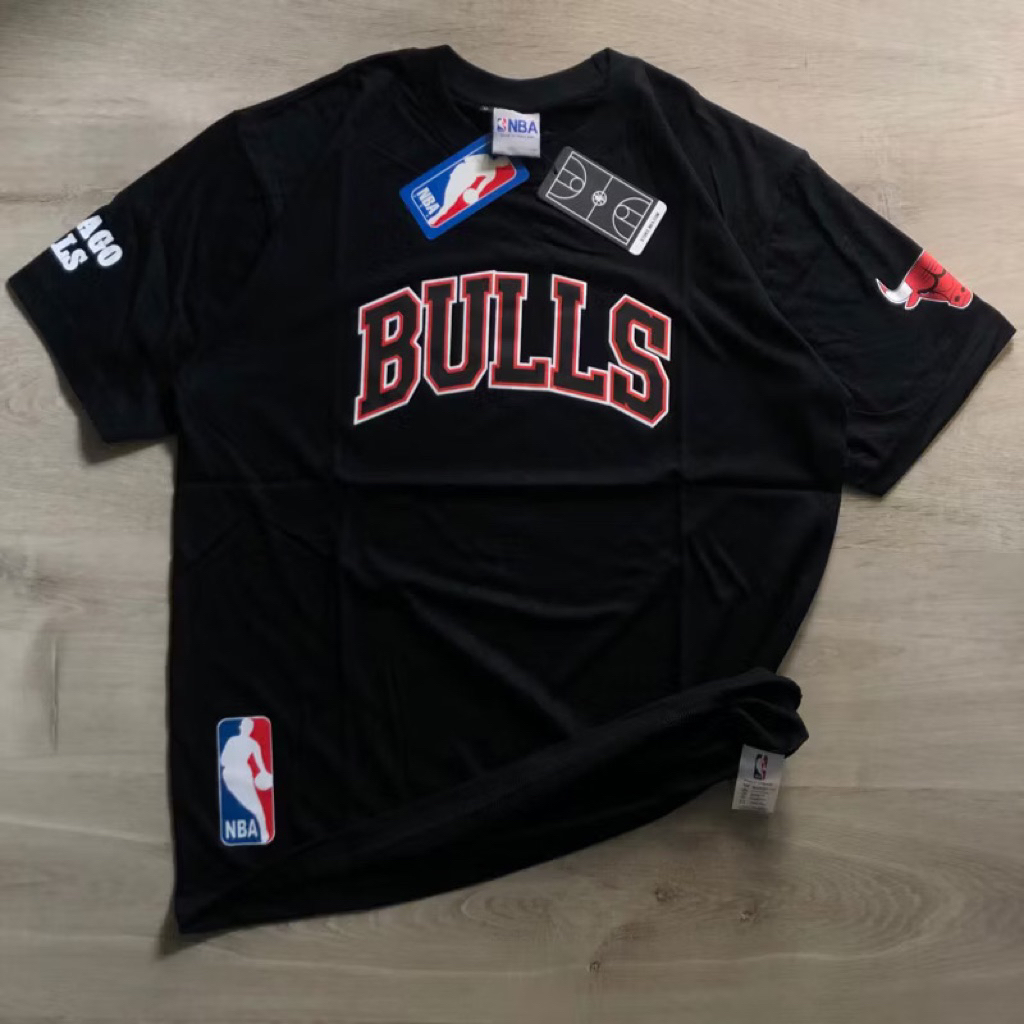 เสื้อยืด Chicago Bulls Chicago Basketball T-Shirt Bulls เสื้อเชิ้ตผู้ชาย