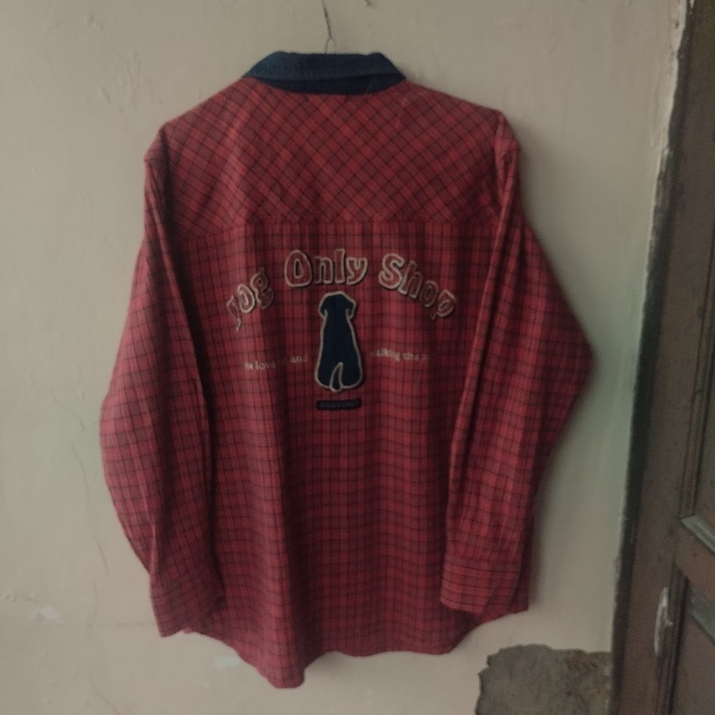 KEMEJA Vintage Dog O Shop กางเกง Original Shirt
