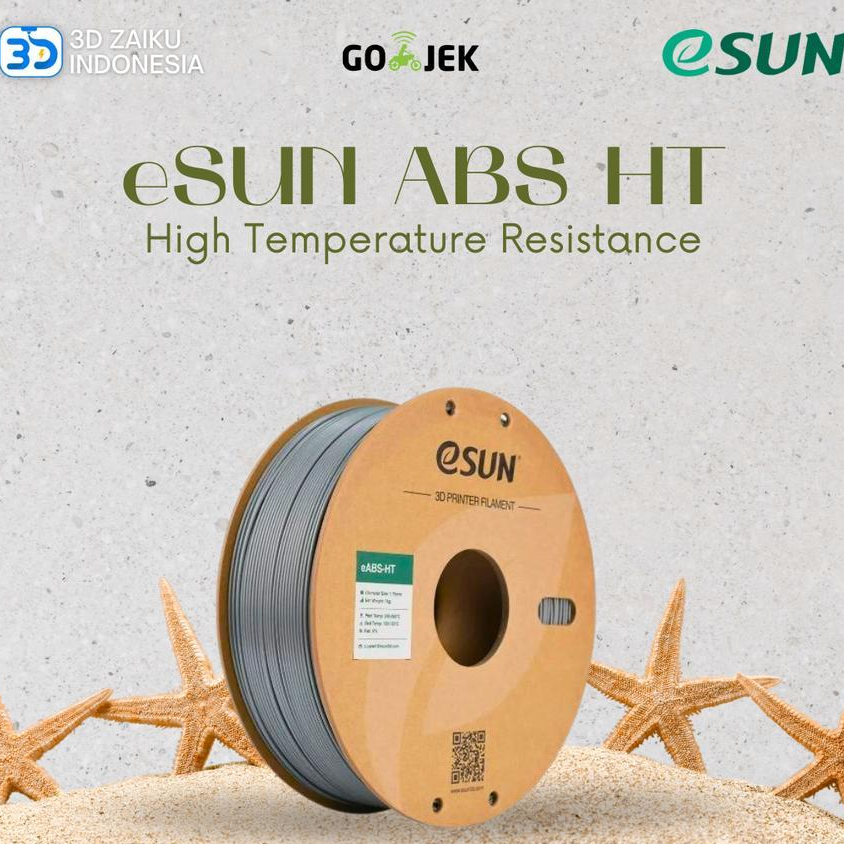 ESUN 3D Filament ABS HT 1.75 มม. ทนต่ออุณหภูมิสูง