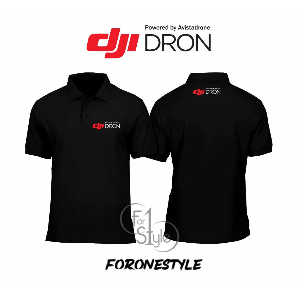 DJI DRON POLOSHIRT - DJI DRON COLLAR POLO - DJI DRON POLO