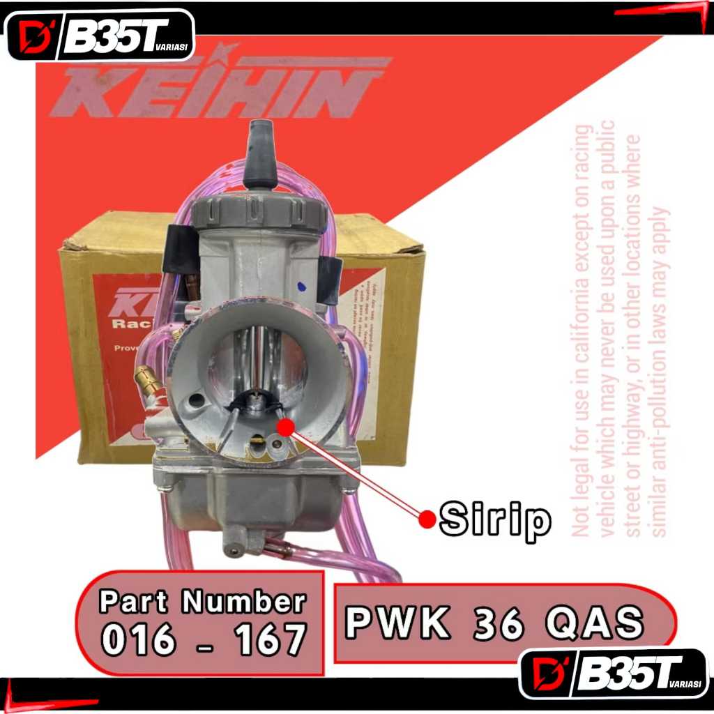 CARBURETOR CARBURETOR PWK 36 SUDCO KEIHIN AIR STRIKE 2-STROK FIN 4-STOKE CARBURETOR PWK 36 AIR STRIK
