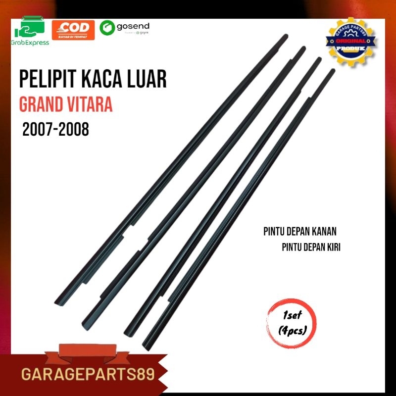 Grand Vitara Weather Strip ตะเข็บกระจกภายนอก