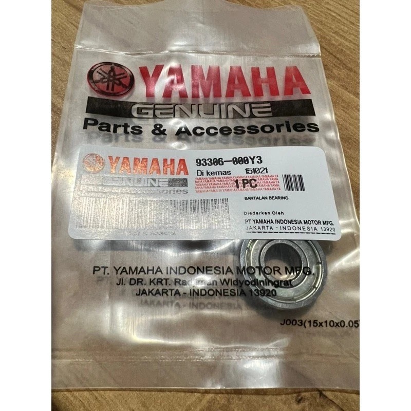 (98N)BEARING 6000 YAMAHA Lahar 93306-000Y3 BEARING 6000-Y3