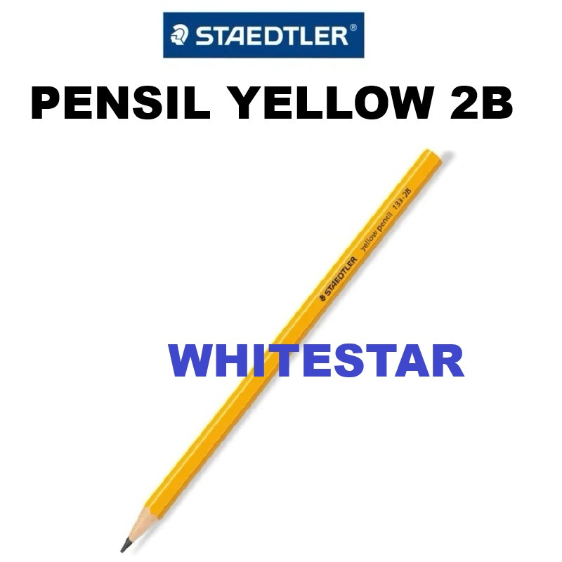 ดินสอ Staedtler yellow 2B
