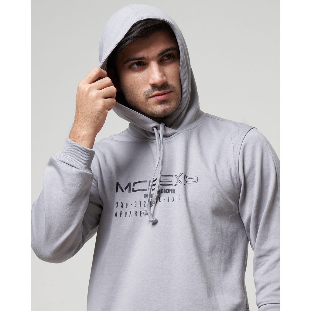 MCB Hoodie Pull Over Mens Basic Graphic Severin Alloy / Stormy Weather | 7701104.02104