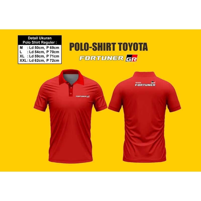 เสื้อโปโล FORTUNER GR