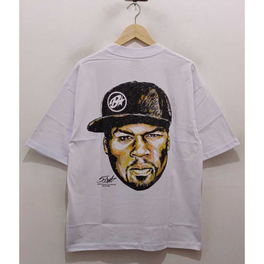 เสื้อยืด RAPPER / 50 CENT / OVERSIZE