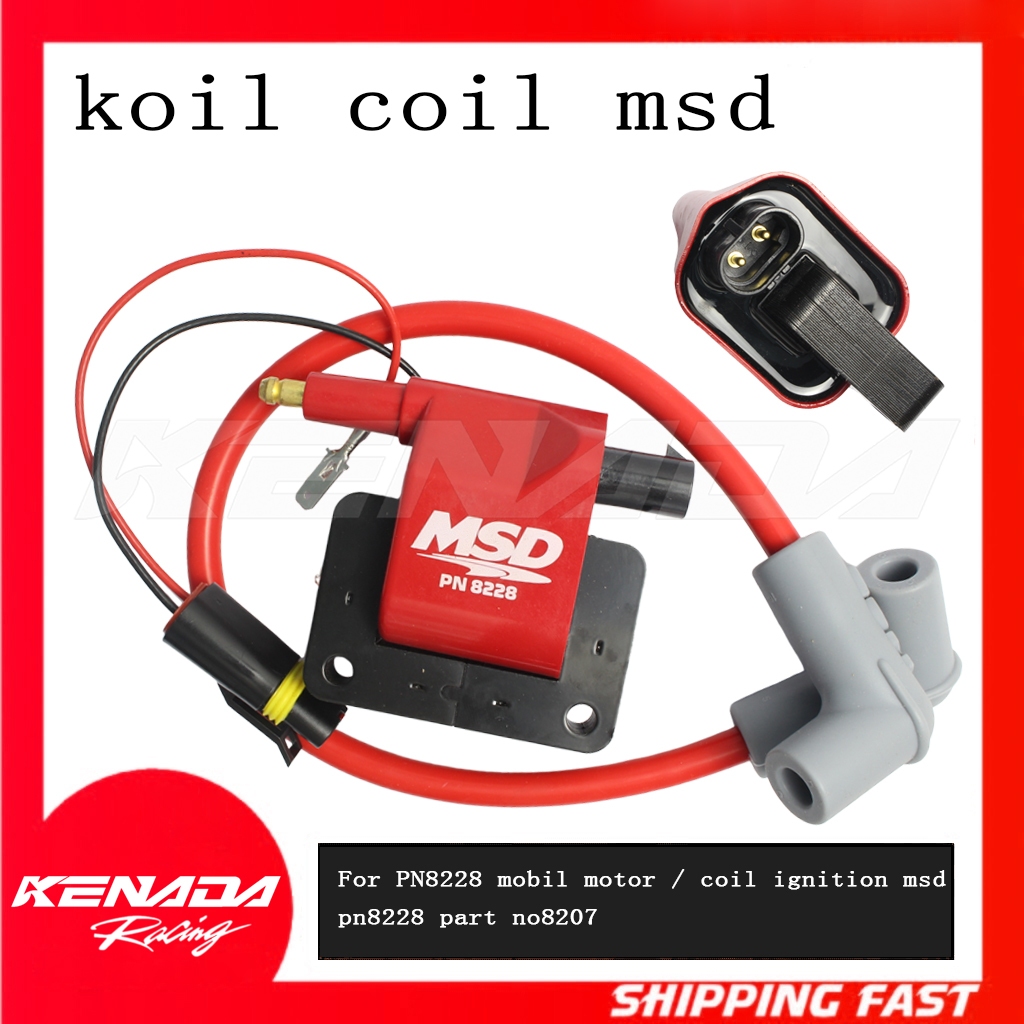 Msd PN8228 คอยล์รถยนต์และรถจักรยานยนต์ / msd pn8228 อะไหล่คอยล์จุดระเบิดเบอร์ 8207