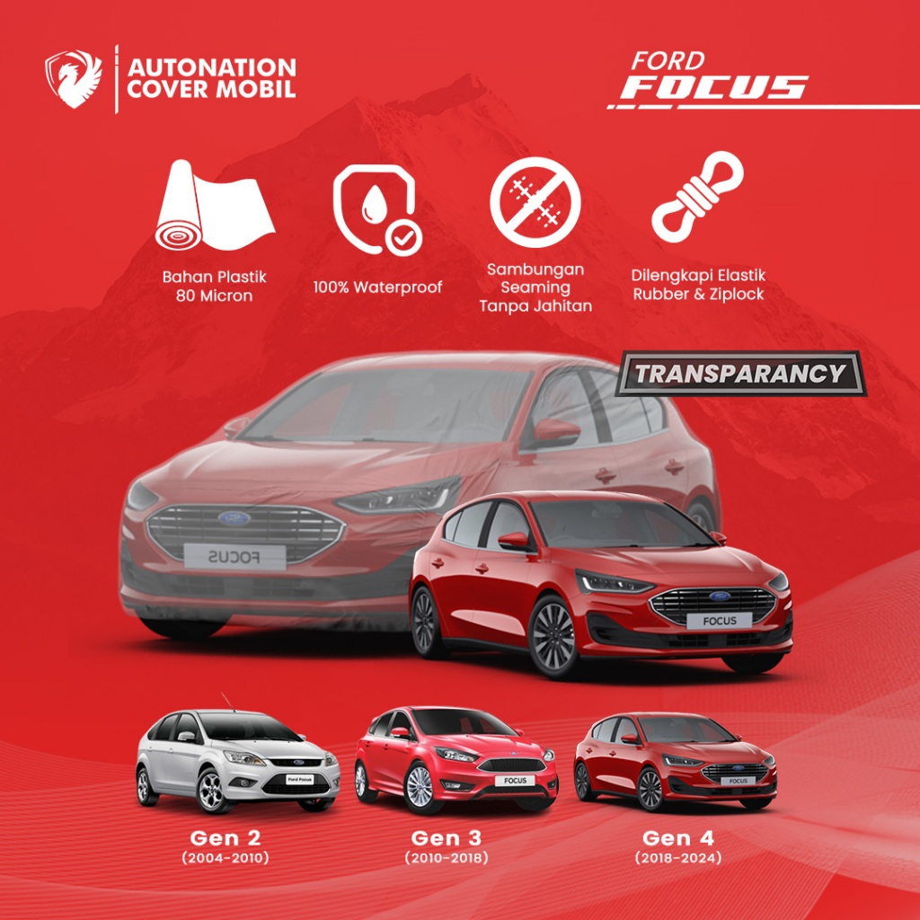 Automation Garage – ผ้าคลุมรถ Ford Focus Transparancy