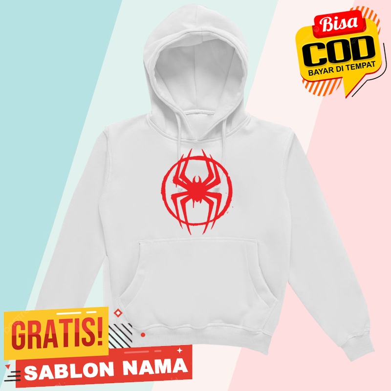 Spiderman Piles Morales เด็ก Hoodie แจ็คเก็ต / เด็กชายและเด็กหญิง Hoodie เสื้อกันหนาวที่กําหนดเอง Sp