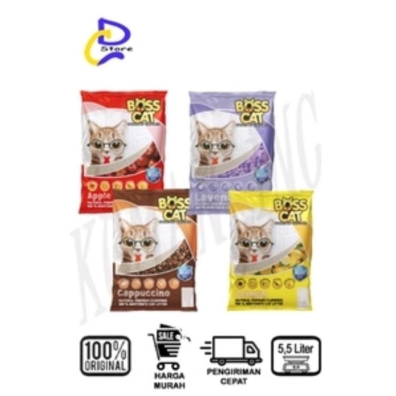 BOSS CAT CLUMPY SAND 10 LITERS สําหรับแมวทุกคนสามารถ