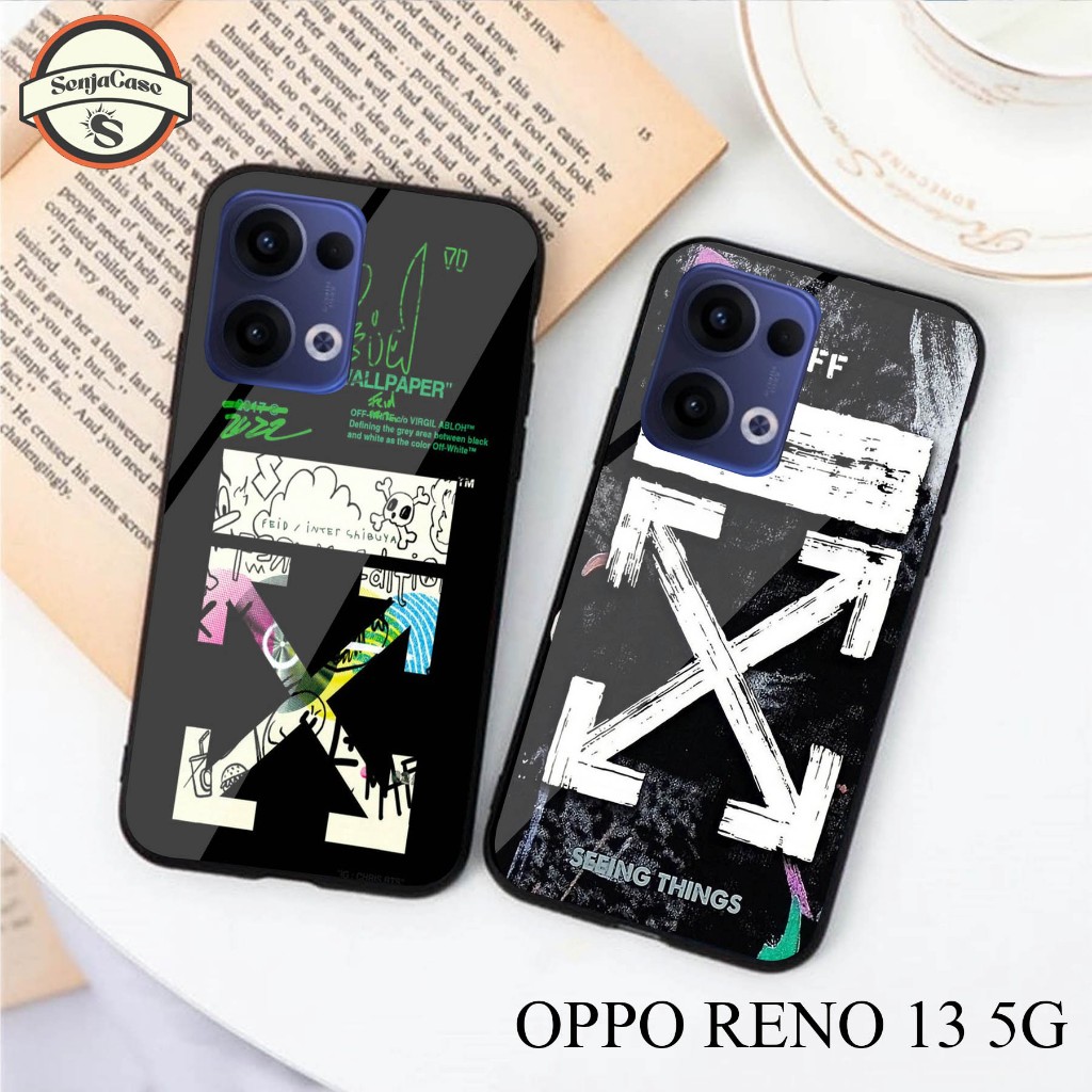 HP SENJACASE SOFTCASE GLASS TYPE 0PP0 RENO 13 5G ใหม่ล่าสุด - Silicone - เคสเคลือบเงา - เคส - ล่าสุด
