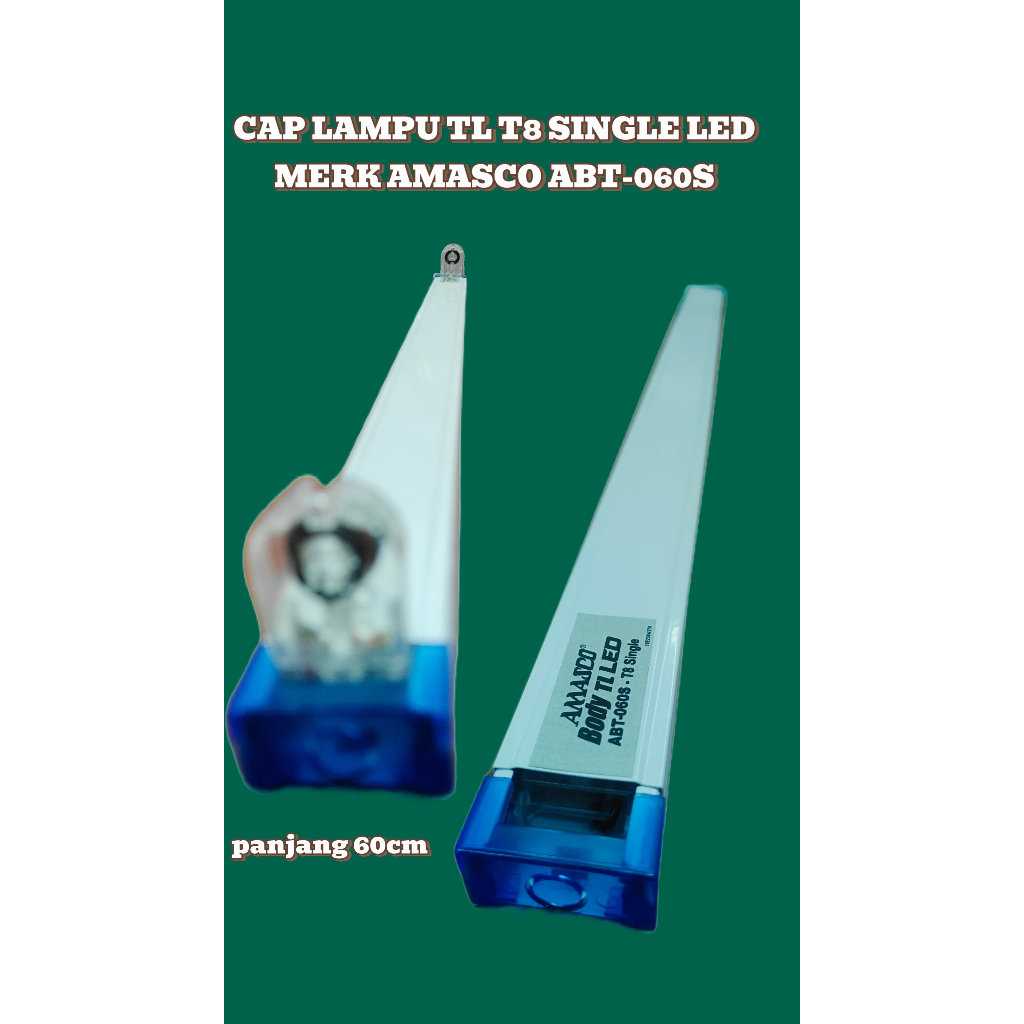 AMSCO ABT-060S SINGLE LED T8 TL LAMP CAP