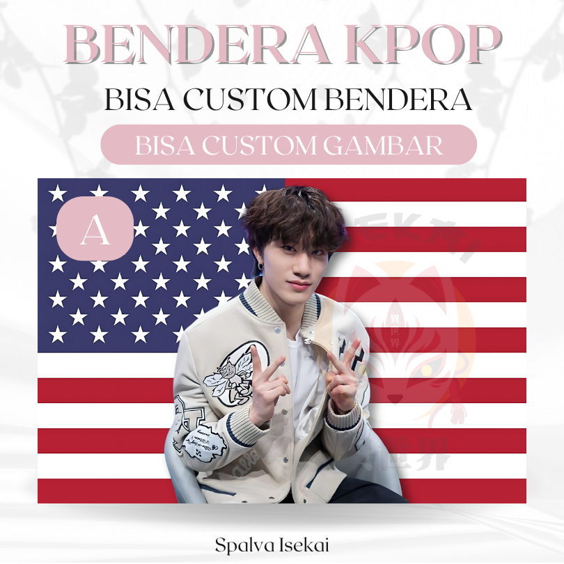 ธง KPOP BANG YEDAM TREASURE / ธง KPOP AMERICA / พรม KPOP / พรมKpop