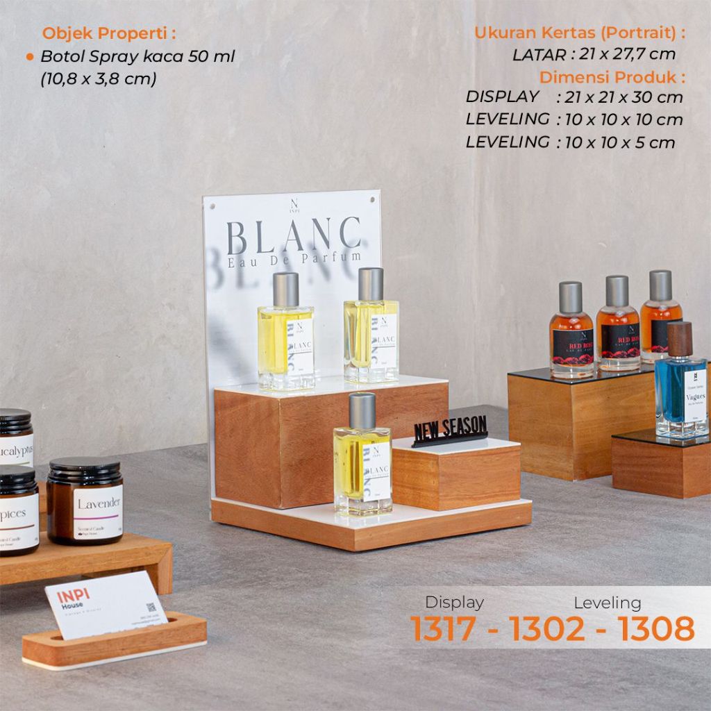 INPI HOUSE Counter, POS Display - แท่นวางโชว์ผลิตภัณฑ์น้ำหอม, นิทรรศการ ฯลฯ - ภาพบุคคล