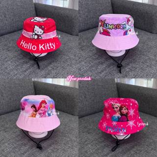 หมวกบักเก็ตสําหรับเด็กผู้หญิง2 - 9ปีพรีเมี่ยมแฟชั่นหมวกเด็ก