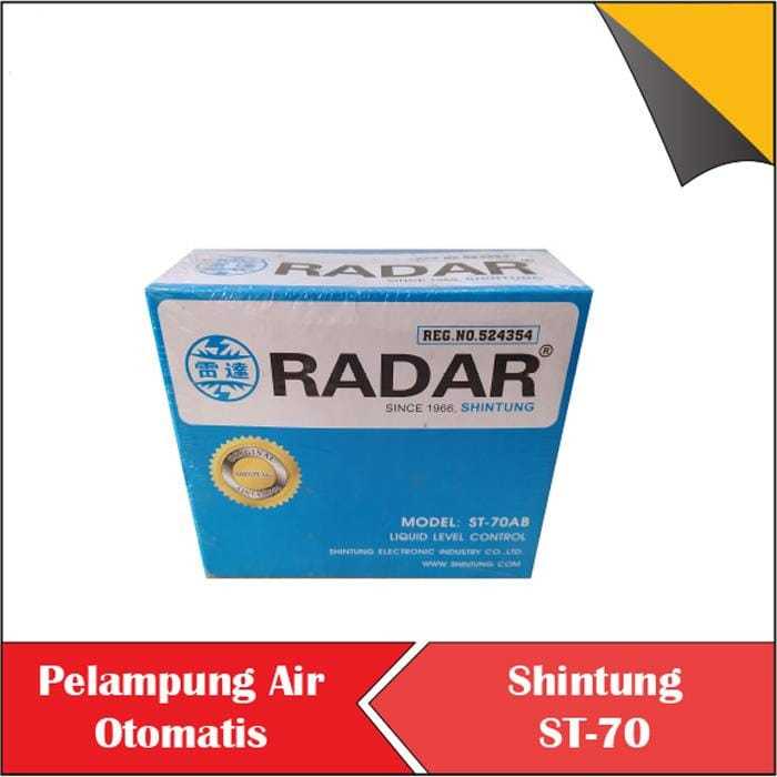 ลูกลอยอัตโนมัติ RADAR ถังเก็บน้ําทาวเวอร์ ชินตุง