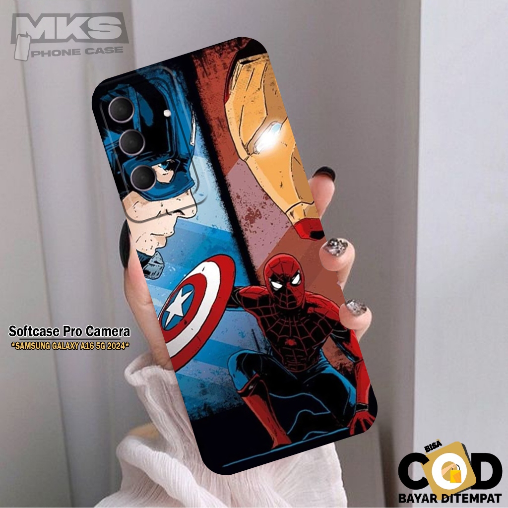 เคส SAMSUNG A16 5G - SPIDERMAN Motif - เคสมือถือ - SAMSUNG A16 5G Softcase - เคส SAMSUNG HP