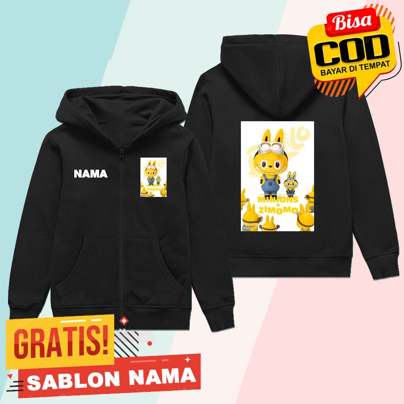 Zimomo Kids Zipper / Zimomo เสื้อแจ็คเก็ตเด็กชายและเด็กหญิง