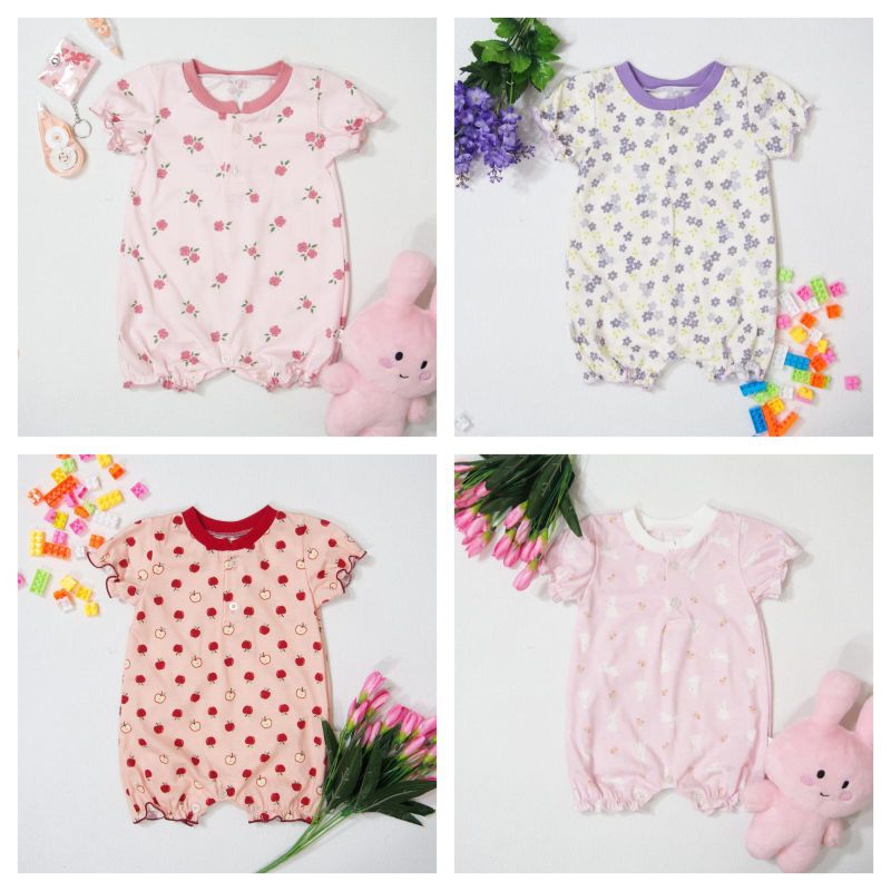 เสื้อยืดเด็ก/เด็ก Jumper 0-18 เดือน (Ruffle Jumper)