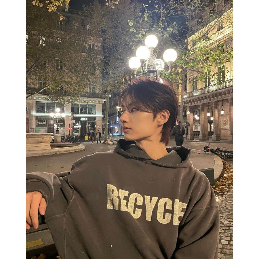 Recycle Gallery เสื้อฮู้ด Dept Hoshi Jun Seventeen