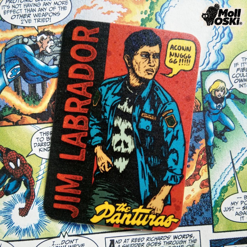 Meyong studio - The Panturas Sticker / Jim labrad - band sticker edition / Music Sticker / Song Stic