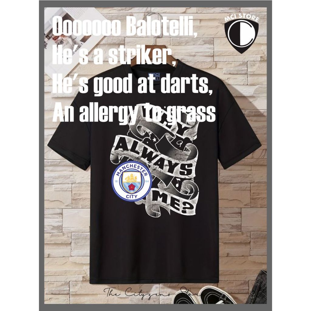 เสื้อยืด Man City Eps 32 ชาย/หญิง